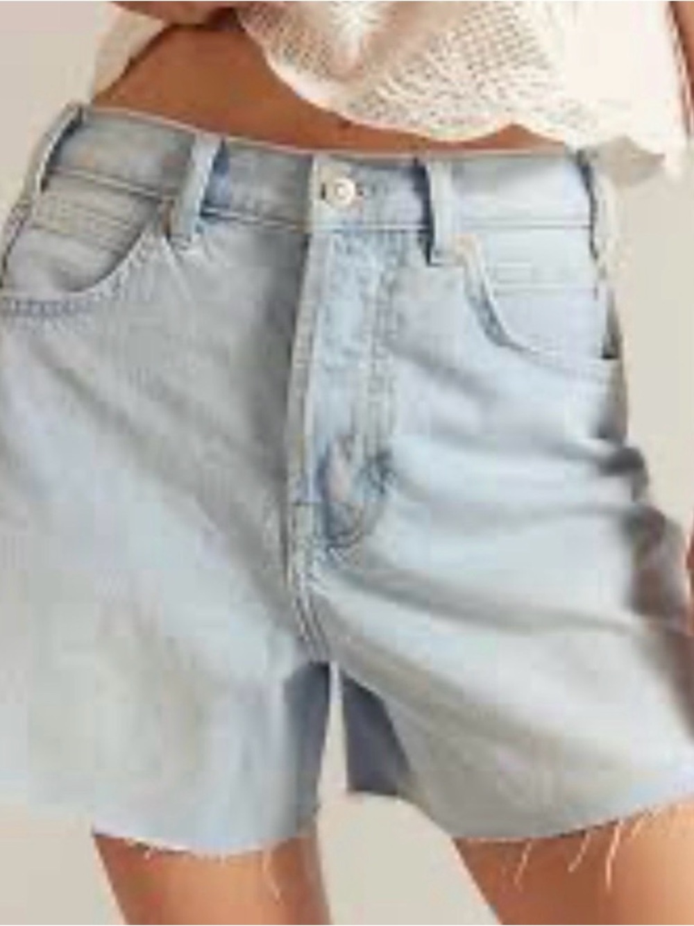 Free People Tippi denim shorts. NWT. Avalon torn up - Picture 5 of 5